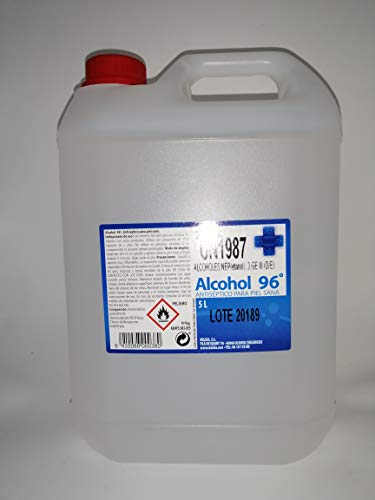 Alcohol 96º 5 litros