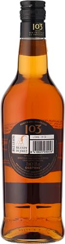 Brandy Solera Reserva Brandy de Jerez 103 Etiqueta Negra Osborne - 1 botella de 70 cl