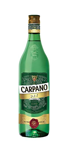 CARPANO - Vermouth Dry, Vermut Italiano, 14,9% Volumen de Alcohol, 1L