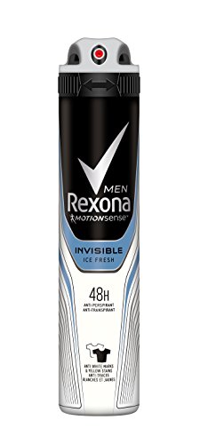 Rexona Desodorante Antitranspirante Invisible Ice - 6 Paquetes de 200 ml - Total: 1200 ml