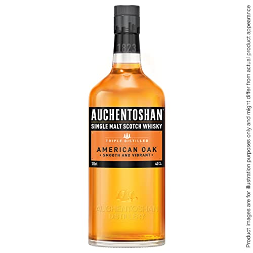 Auchentoshan American Oak Single Malt Whisky Escoces, 40% - 700 ml