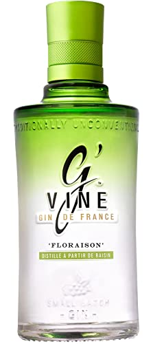 G'Vine – Ginebra 700ML, 40º - Ginebra Premium - Elaborada con una base de uva francesa