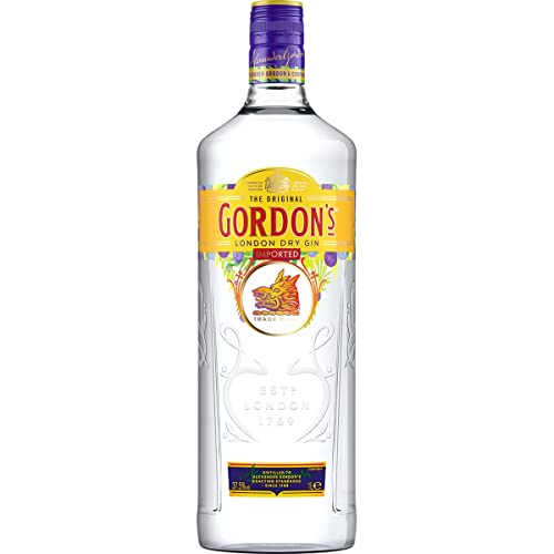 GORDON'S London Dry ginebra inglesa botella 1 l