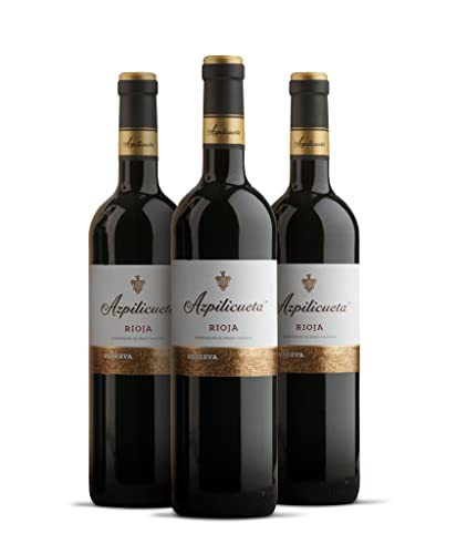 Azpilicueta Reserva Pack 3 botellas D.O.Ca Rioja Vino - 750 ml