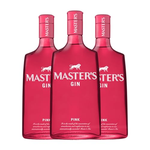 Ginebra MG Master's Distilled Pink 70 cl (Caja de 3 Botellas de 70 cl)