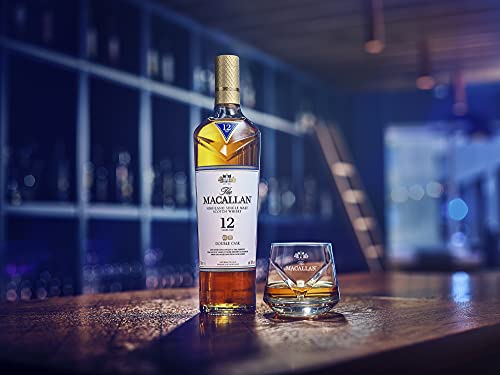 Macallan Single Malt Whisky Escoces 12 años Double Cask, alc. 40% 700ml - Incluye caja