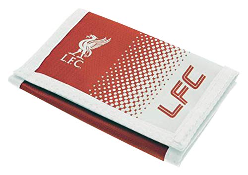 Liverpool FC Football Club Red White Fade Design Wallet Card Coins Cash Official