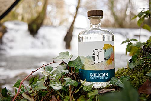 Galician Dry Towers gin 40º - Ginebra Gallega Premium 70cl