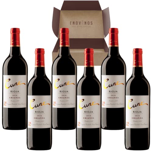 Vino Tinto Cune - Envio 24 H - Pack 6 Botellas de Vino Rioja 75 cl - Selección ENOVINOS
