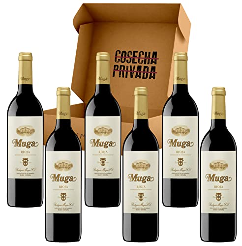 Muga Crianza - Envío 24 H - 6 Botellas - Vino Tinto Rioja - Seleccionado y enviado por Cosecha Privada
