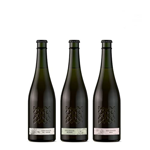Alhambra Numeradas Origen Pack de Cervezas Alhambra Edición Limitada Con 2 Botellas Botánicos + 2 Miel y Romero + 2 Rosas