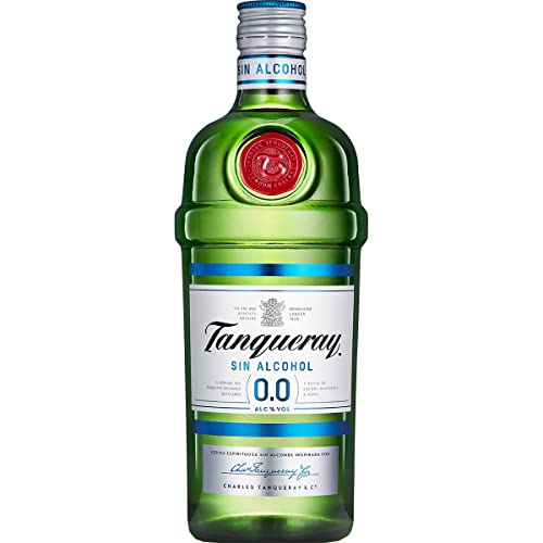 TANQUERAY 0,0 London Dry ginebra Sin Alcohol botella 70 cl