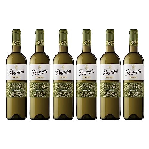 Beronia Verdejo - Vino D.O. Rueda - 6 Botellas x 750 ml - Total : 4500 ml