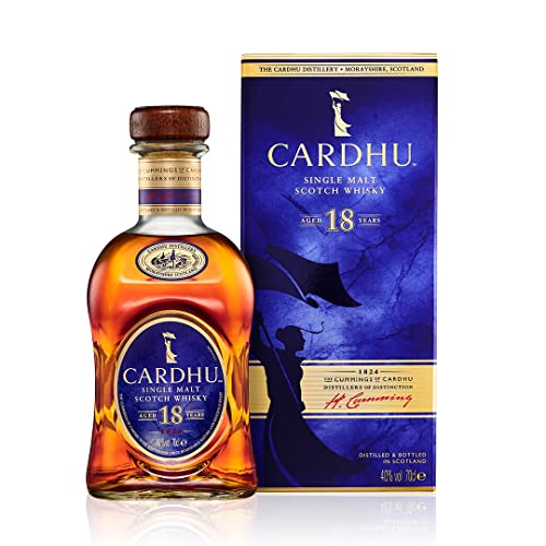 Cardhu 18 Años Whisky Escocés Single Malt, 700 ml