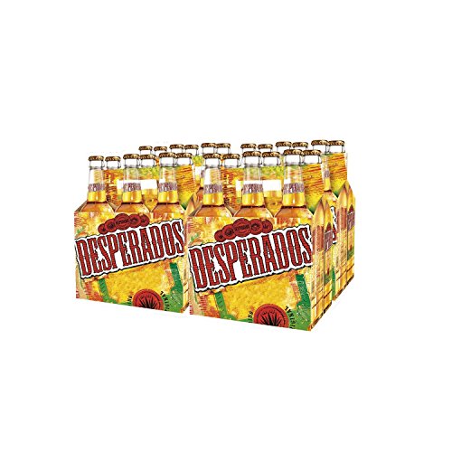Desperados Cerveza - Caja de 24 Botellas x 330 ml - Total: 7.92 L