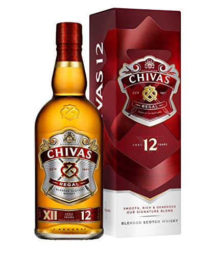 Chivas Regal 12 años Whisky Escocés de Mezcla - 700 ml