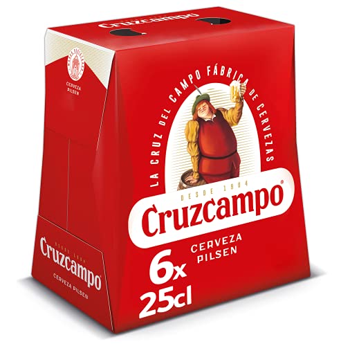 Cruzcampo Cerveza Pilsen, 6 x 250ml